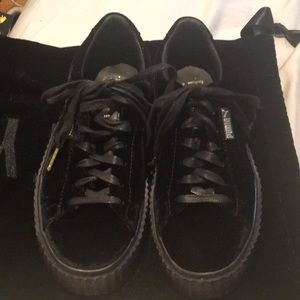 Like New! Fenty Puma Velvet Creepers